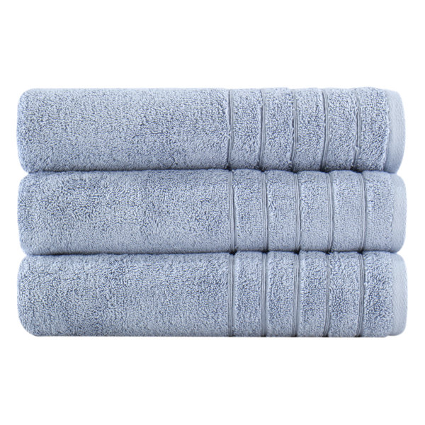 Charlton Home® Shantae Turkish Cotton Ribbed Bath Towels & Reviews